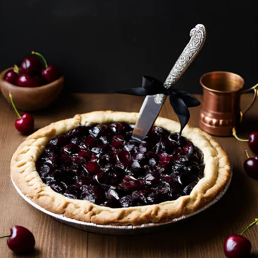 Classic Bing Cherry Pie