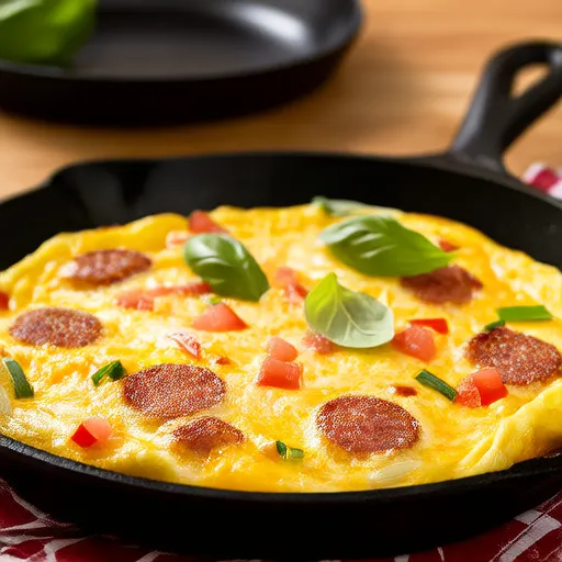 Frittata Xúc Xích Khói