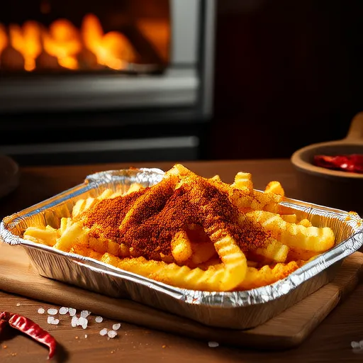 Würzige Chili-Pommes