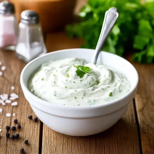Trempette à l’aneth crémeuse