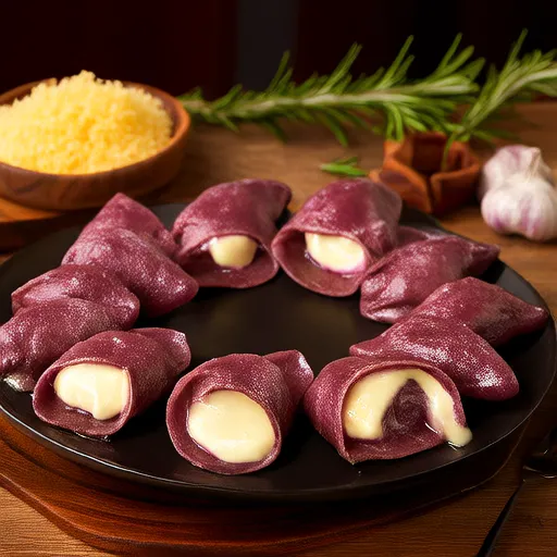 Beet and Goat Cheese Ravioli