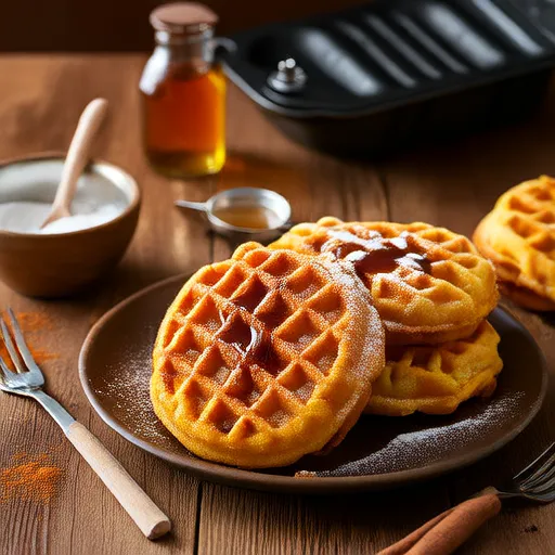Waffle alla Zucca