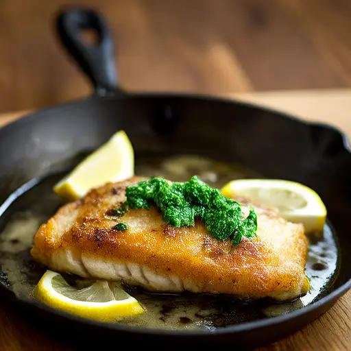 Cod Piccata