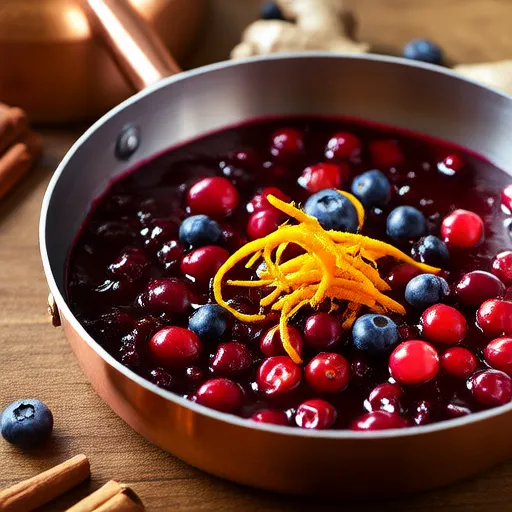 Molho de Cranberry e Mirtilo