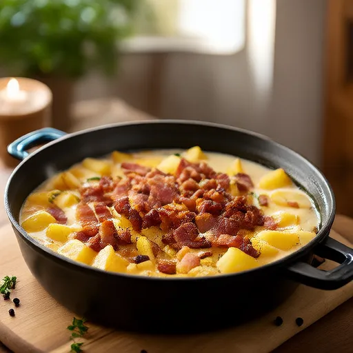 Sopa de Batata de 4 Ingredientes