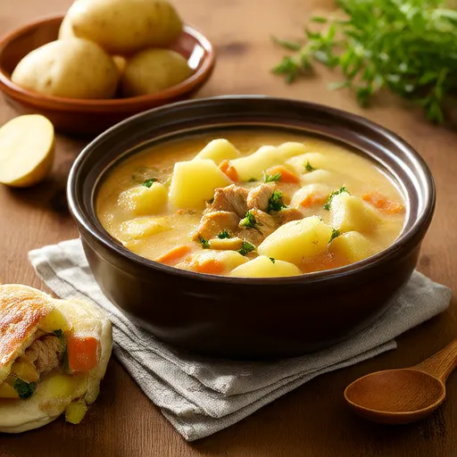 Campbell's® 慢炖鸡肉面团