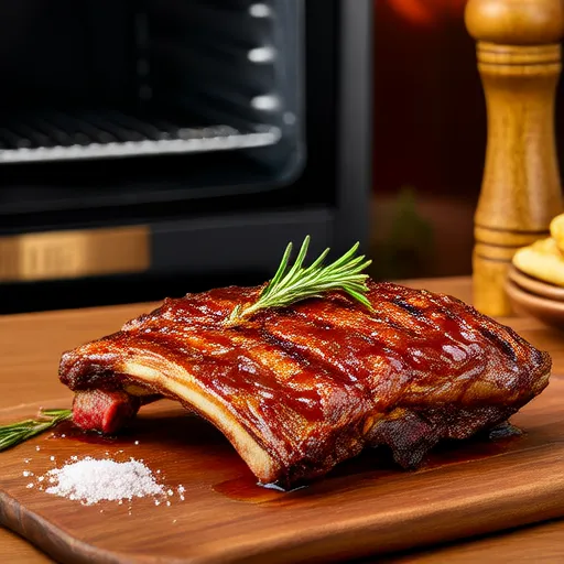 Sweet Smoked Pork Ribs