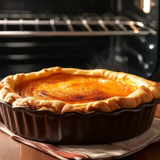 الكاسترد المخبوز باليقطين