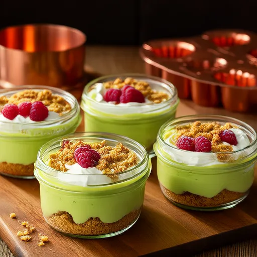Key Lime ve Ahududu Cam Kavanoz Tatlısı