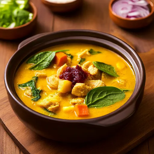 Zuppa di Tacchino al Curry Piccante di Sarah
