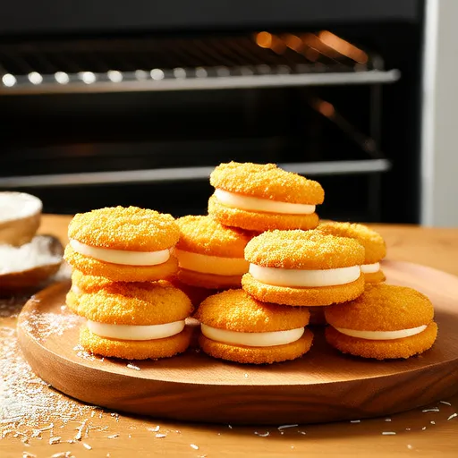 Bánh Macaroons Dừa Ngon Mềm Mịn