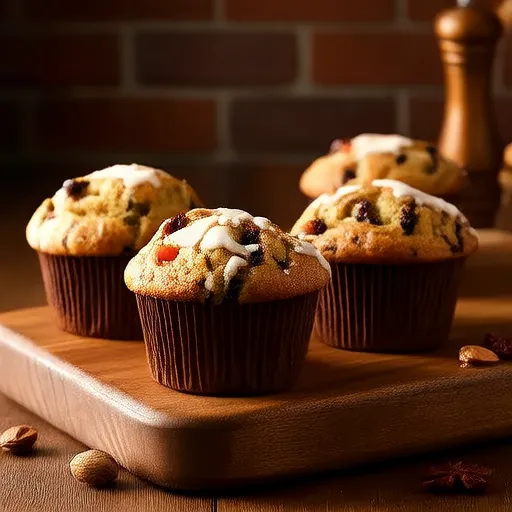 Zucchini Yogurt Multigrain Muffins