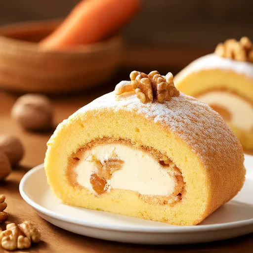 Carrot Cake Roll