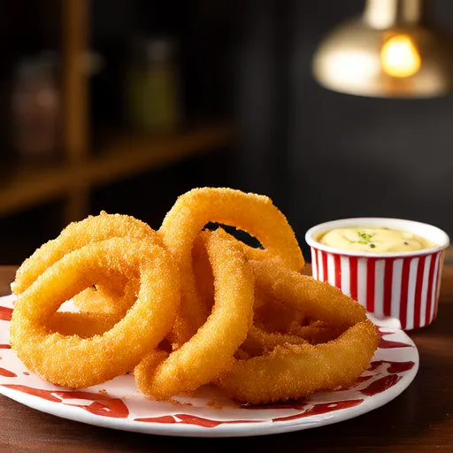 Blooming Onion and Dipping Sauce