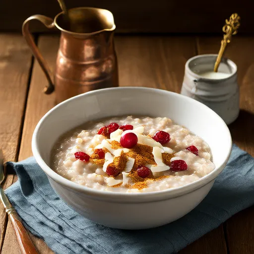 Porridge di Fiocchi d'Avena Tagliati a Pietra