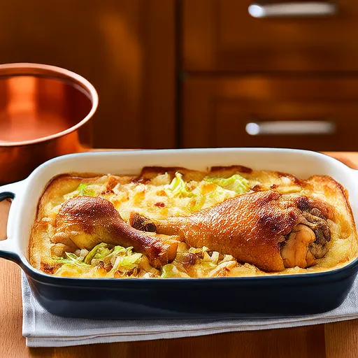 Chicken and Stuffing Casserole