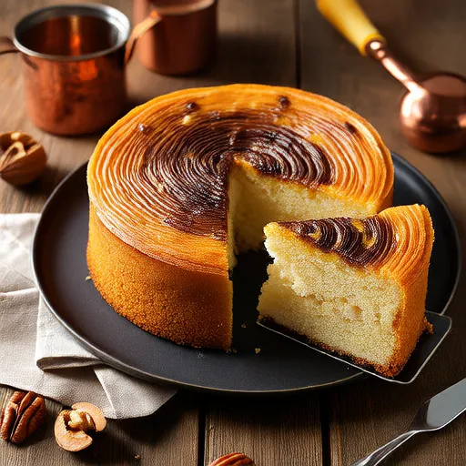 Bolo de Café Bundt com Escolta de Canela