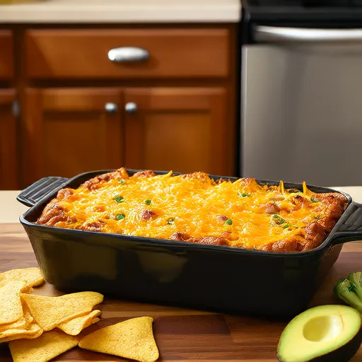 Chicken Fajita Bake