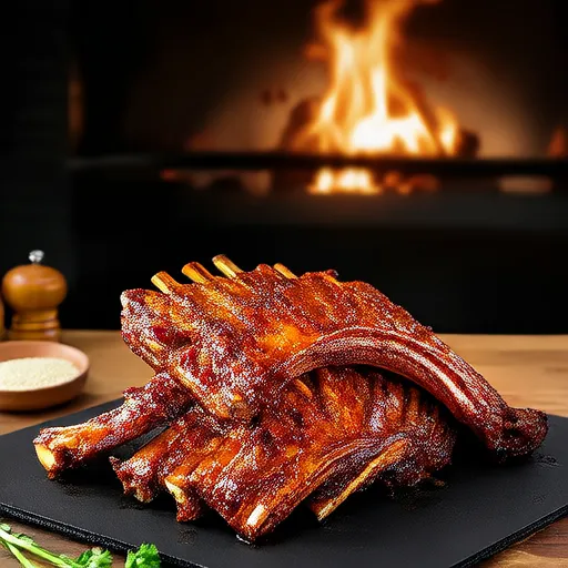 Costelinhas BBQ Chinesas Apimentadas