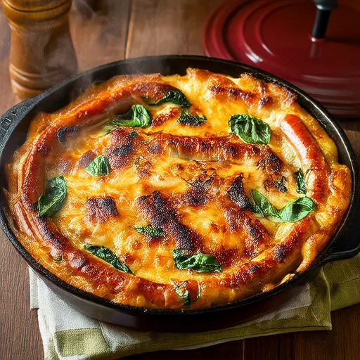 Italian Sausage Ravioli Bake