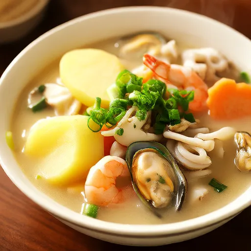 Zuppa di frutti di mare