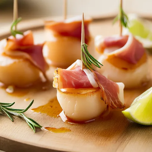 Scallop and Prosciutto Bites