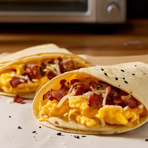 Bacon and Egg Tacos