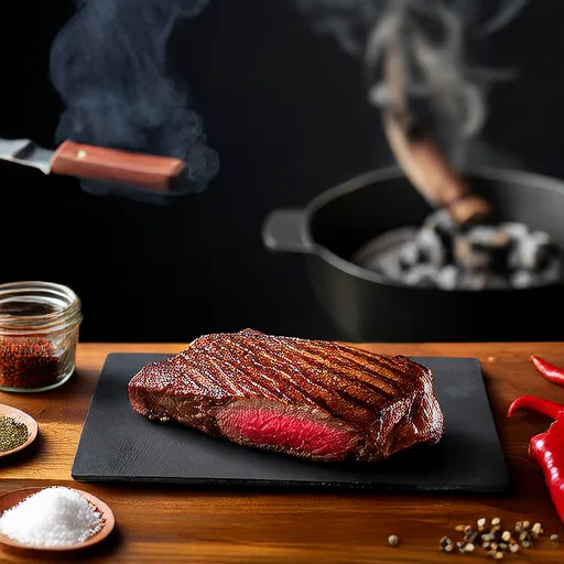Spicy Flat Iron Steak Rub
