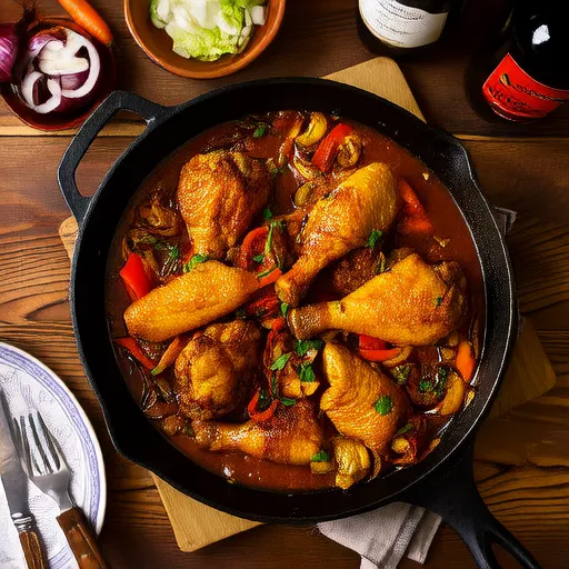 Hunter Style Chicken Cacciatore