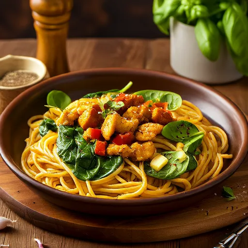 Spence's Pesto Chicken Pasta