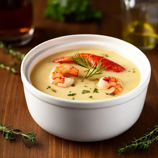 Lobster-Vanilla Bean Bisque