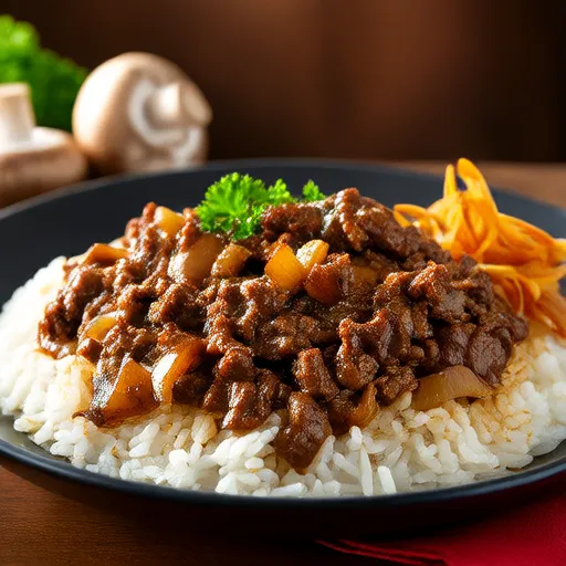 Beef Stroganoff senza panna acida