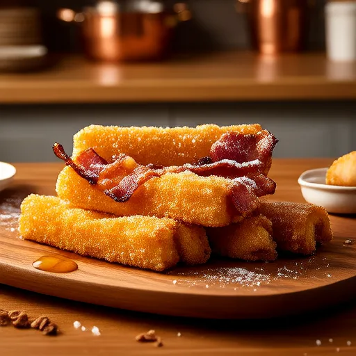 Easy Bacon Pancake Sticks