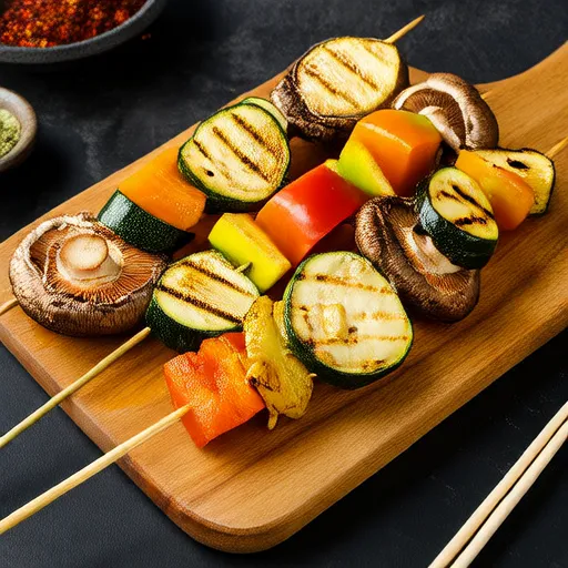 Légumes Grillés à la Teriyaki