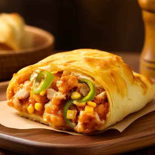 Empanadas de Pollo al Horno con Chile Hatch