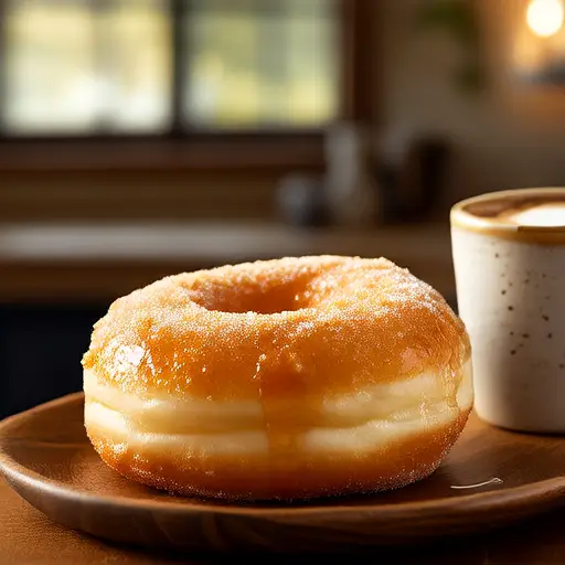 Glazed Pumpkin Donuts