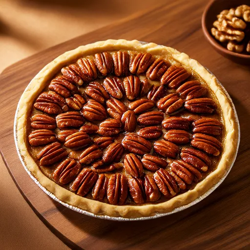 Torta de Pecã com Caramelo