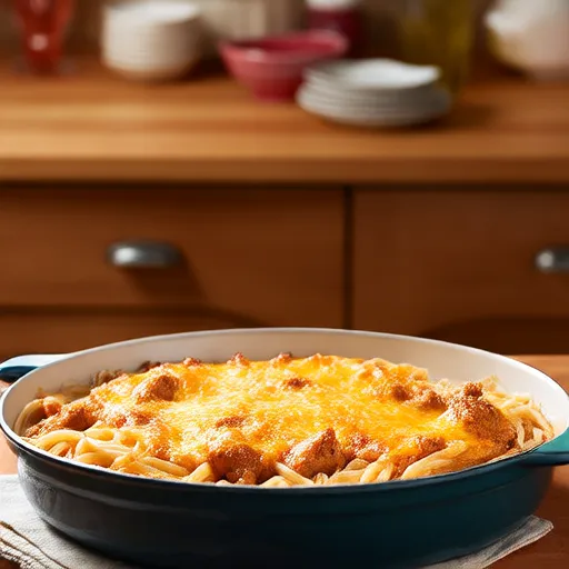 Chicken Tetrazzini Mudah