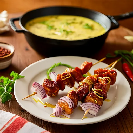 Chicken Scarpariello Skewers