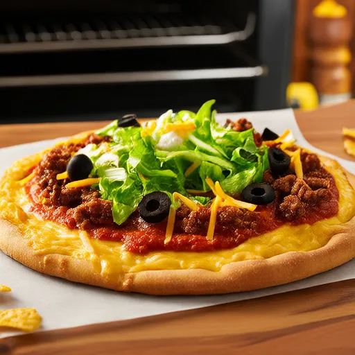 Mexican Polenta Pizza