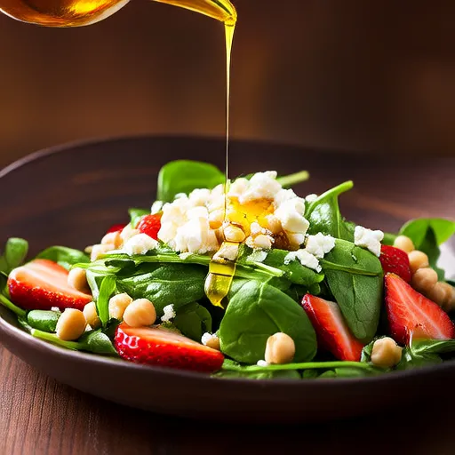 Strawberries, White Bean, and Edamame Salad