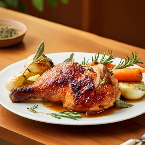 Roast Turkey Breast with Rosemary, Sage, and Thyme