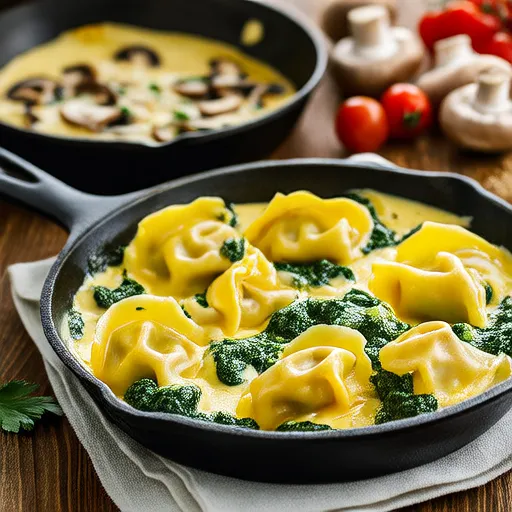 Creamy Spinach Tortellini