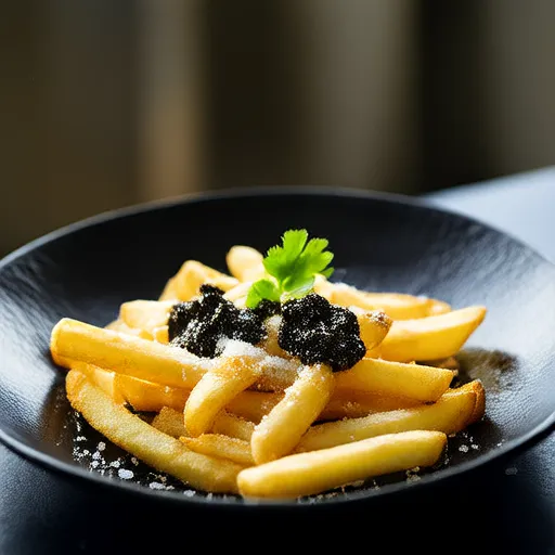 Heißluftfritteuse-Trüffel-Fritten