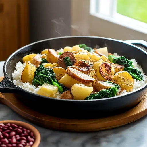 Vegetable and Rice Skillet Meal