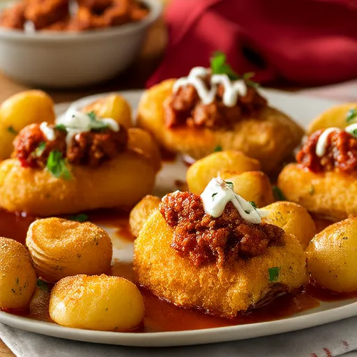 Chicageaux Spicy Smokehouse Tots