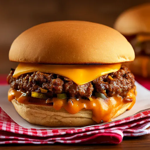 Würzige Cheese Steak Sloppy Joes
