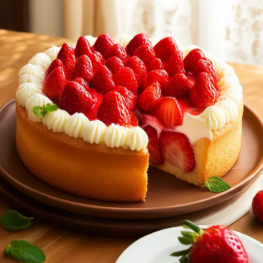 Torta Pound alle Fragole Fantastica