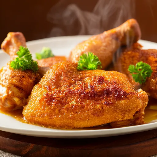 Ayam Panggang Oven dengan Keju Parmesan