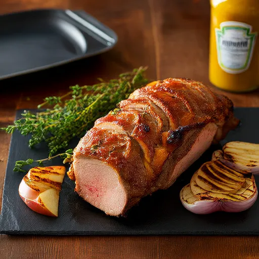 Pork Tenderloin with Apples and Onions